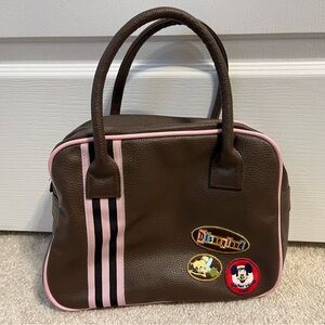 Vintage Disneyland Brown Faux Leather Handbag